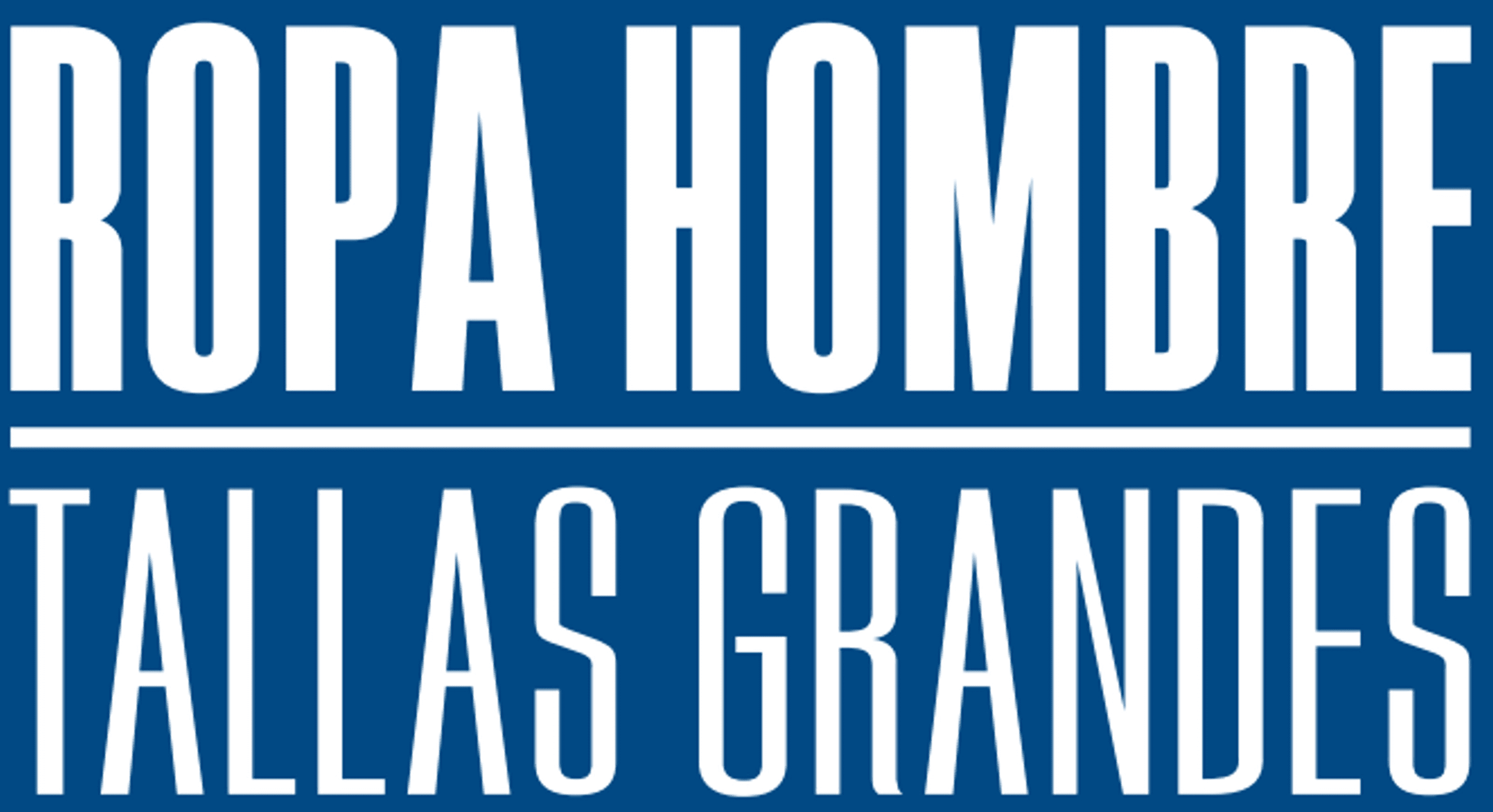 Tallas Grandes