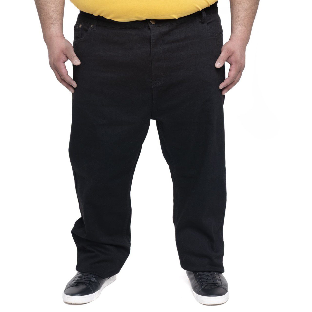 Jeans negro Jeans Elasticado Negro 52, 54, 56 y 62 - Imagen 1