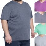 Polera Cuello V 3, 4, 5 y 6XL (variedad colores)