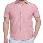 Camisa MC Estampada 4, 5 y 6XL rosado