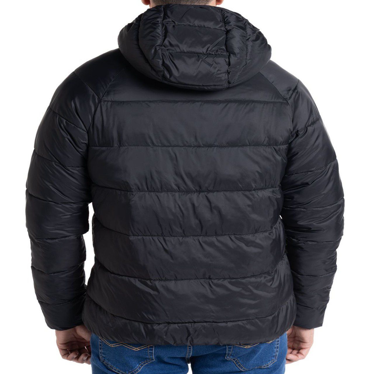 PARKA CAPUCHA NEGRA 2 Parka Con Capucha Negra 3XL - Imagen 2
