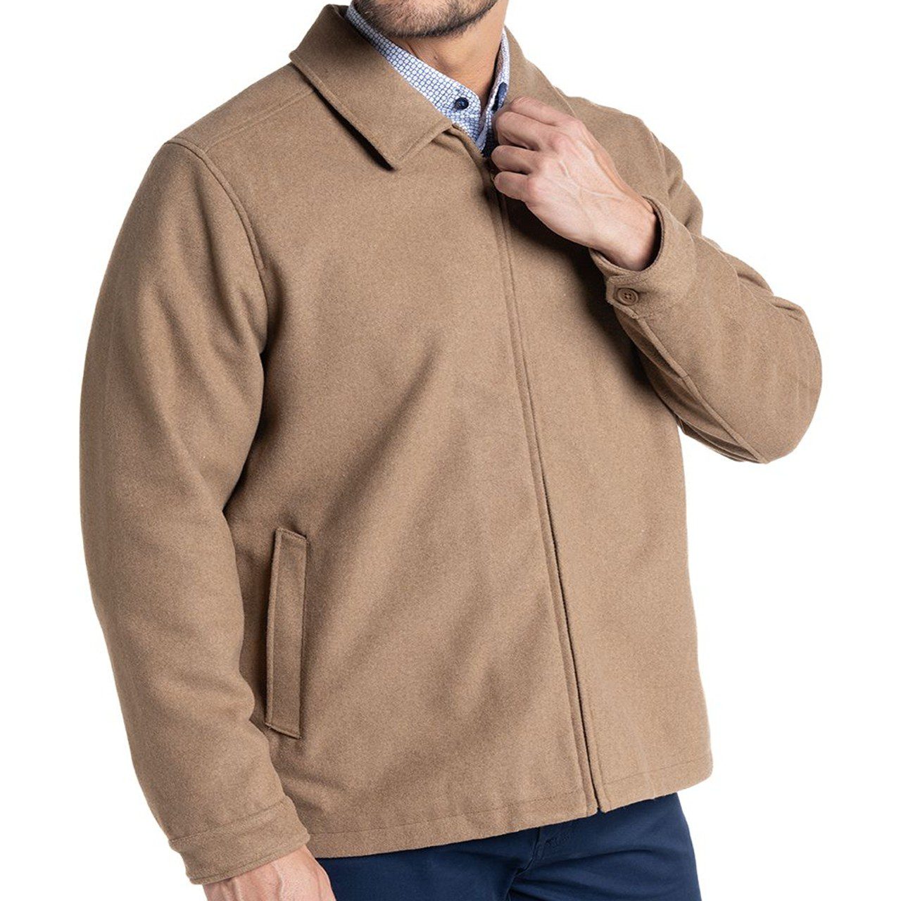 Chaqueta clasica arena 1 Chaqueta Clásica Arena 4XL - Imagen 1