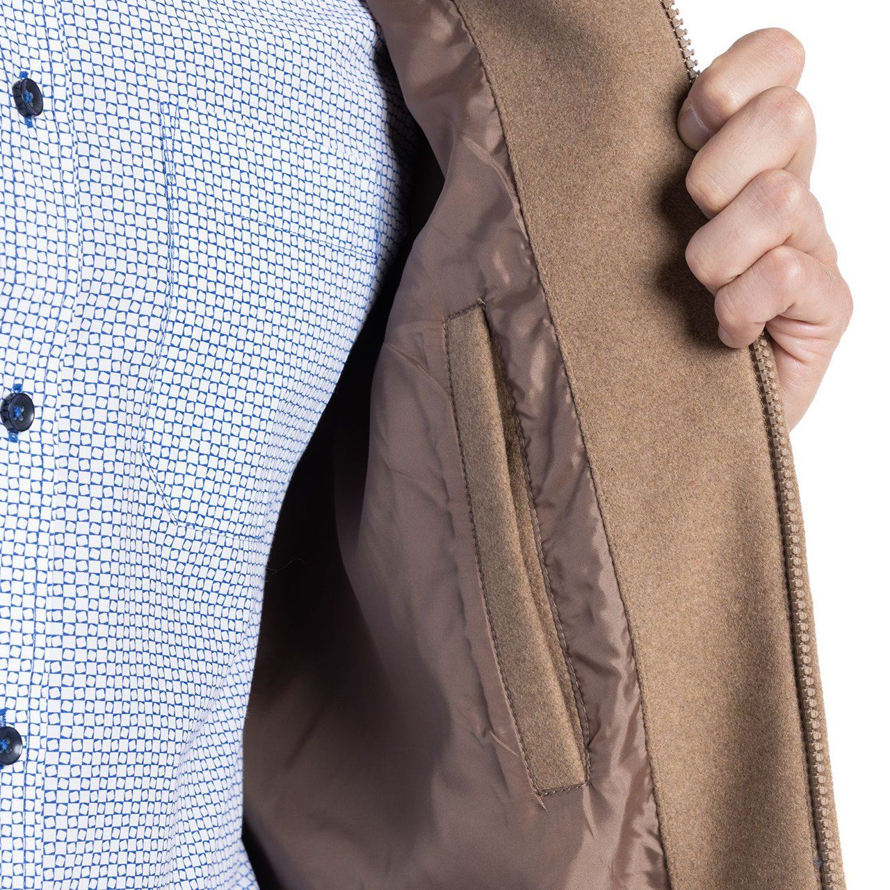 Chaqueta clasica arena 3 Chaqueta Clásica Arena 4XL - Imagen 4