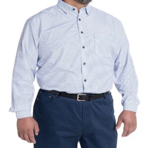 Camisa Estampada Reg Fit 4 y 5XL (577)