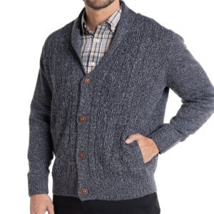 Sweater Cardigan Negro 3 y 4XL