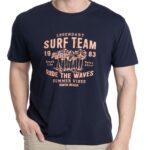 Polera Estampada Frontal 2, 3, 4, 5 y 6XL Azul