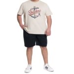 Polera Estampada Frontal 3, 4, 5 y 6XL Beige - Imagen 3