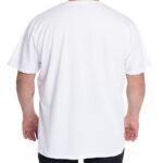 Polera Estampada Frontal 4 y 6XL Blanco - Imagen 2