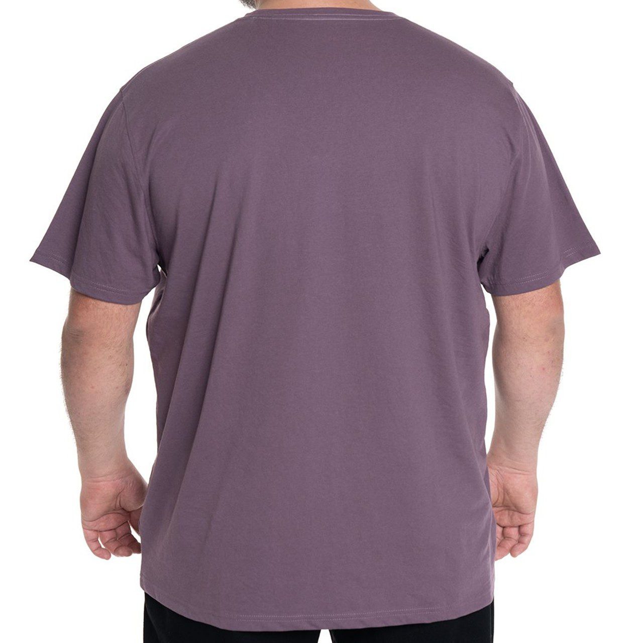 Polera print frontal lila 1 Polera Estampada Frontal 3, 4 y 6XL Lila - Imagen 2