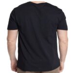 Polera Estampada Frontal 2, 3, 4 y 5XL Negra - Imagen 3