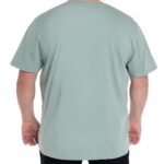 Polera Estampada Frontal 2, 3, 4, 5 y 6XL Verde - Imagen 2