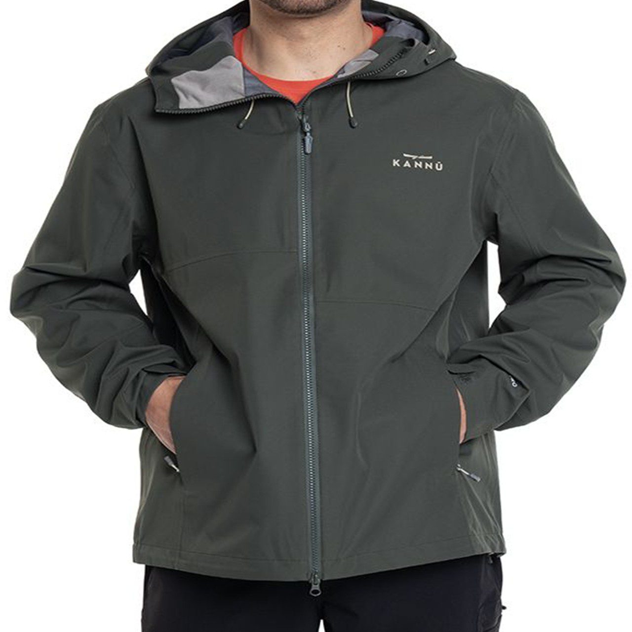 parka impermeable kannu verde 2 Parka Impermeable Kannú Verde 3, 4 y 5XL - Imagen 3